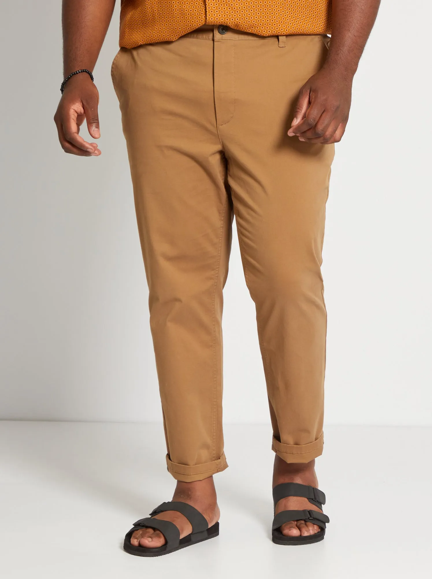 Pantaloni chino slim L30 - marrone