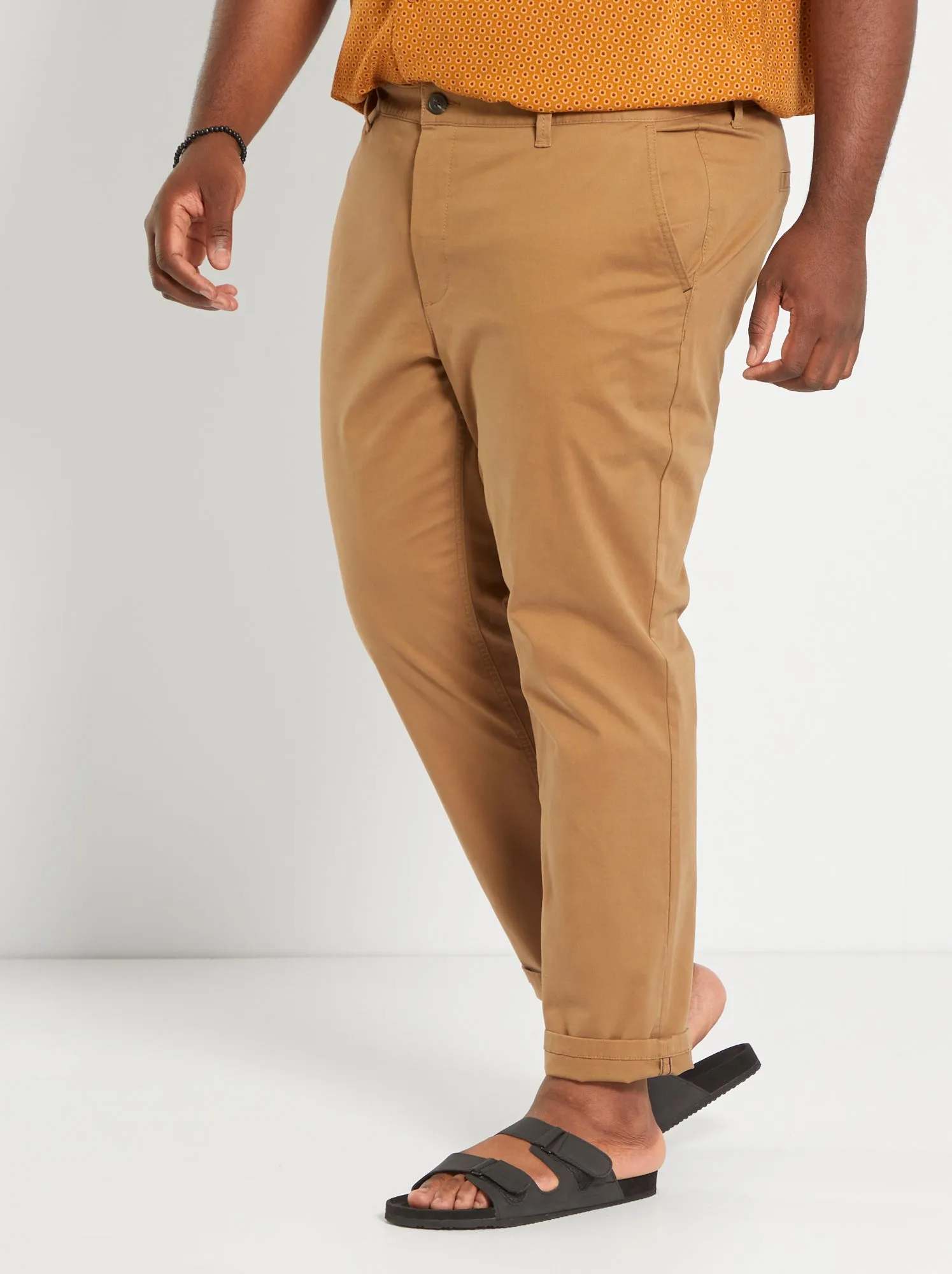 Pantaloni chino slim L30 - marrone