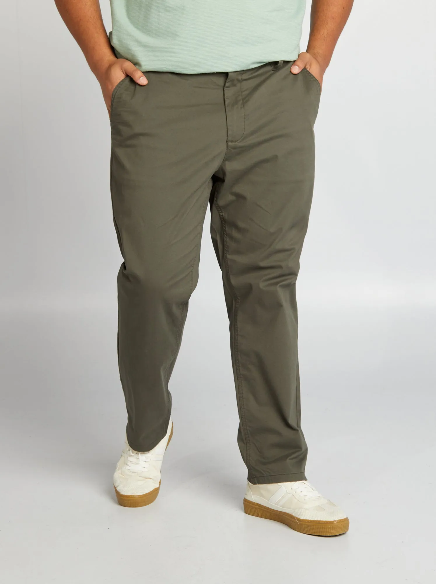 Pantaloni chino slim L34 - KAKI
