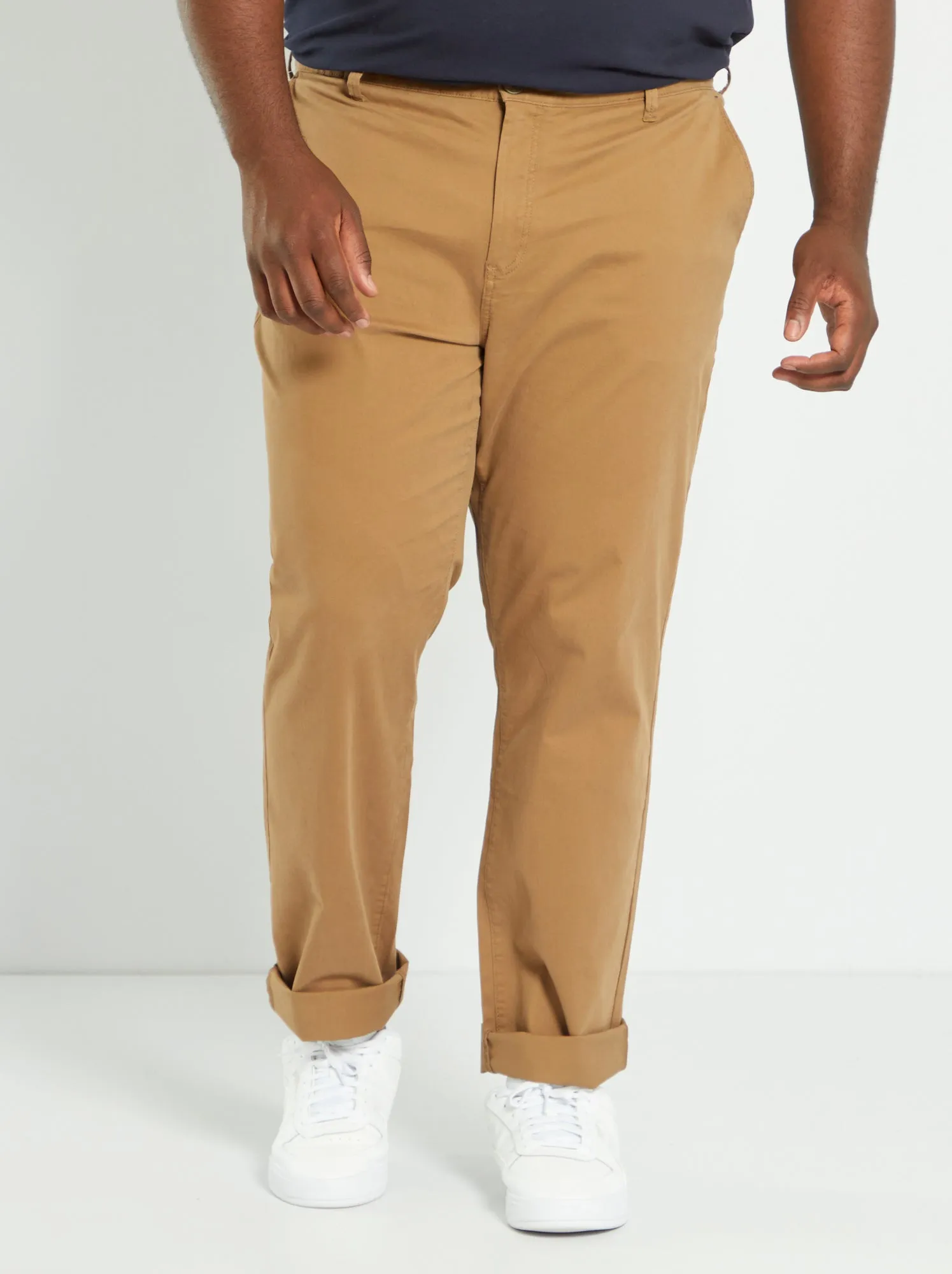 Pantaloni chino slim L34 - marrone