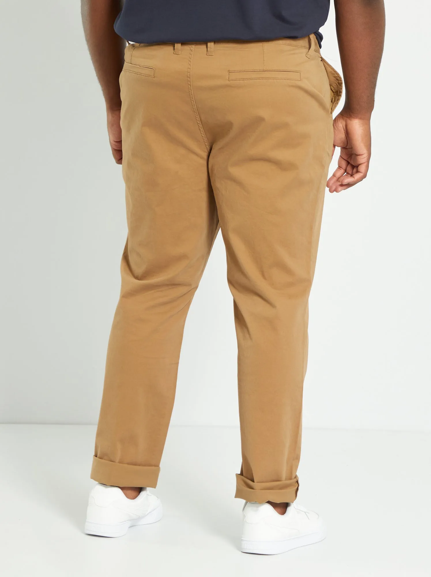 Pantaloni chino slim L34 - marrone