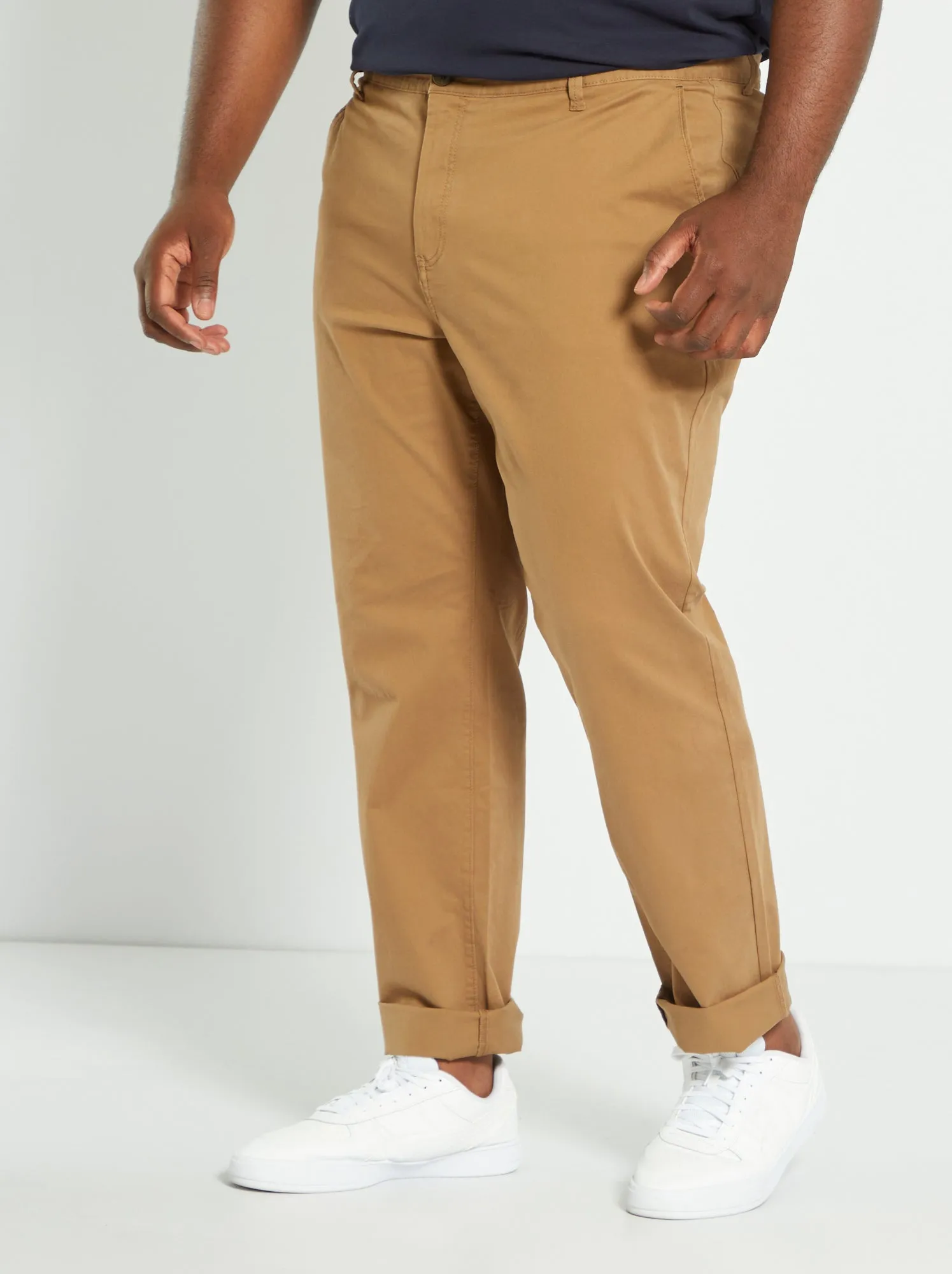Pantaloni chino slim L34 - marrone