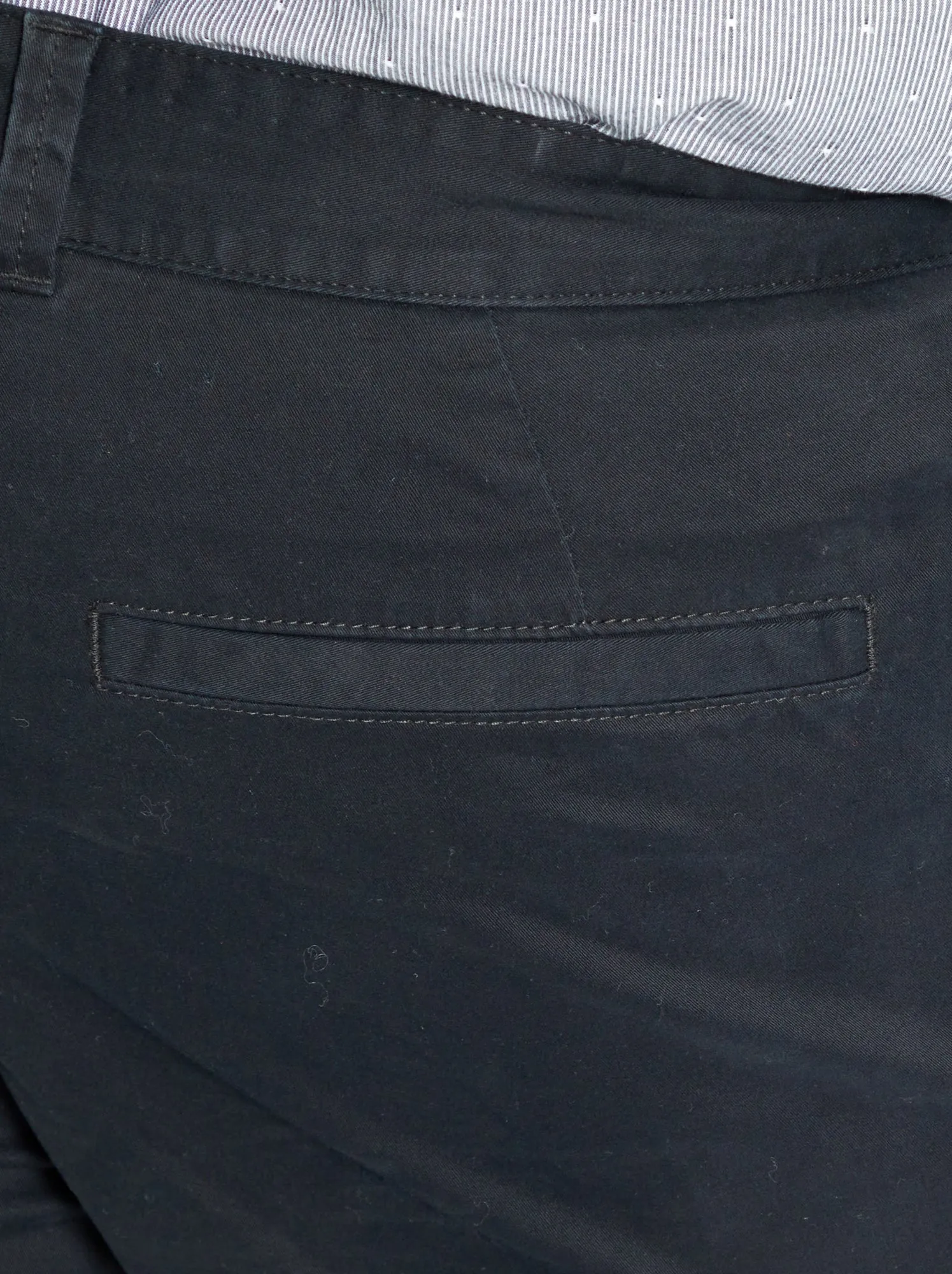 Pantaloni chino slim L34 - Nero