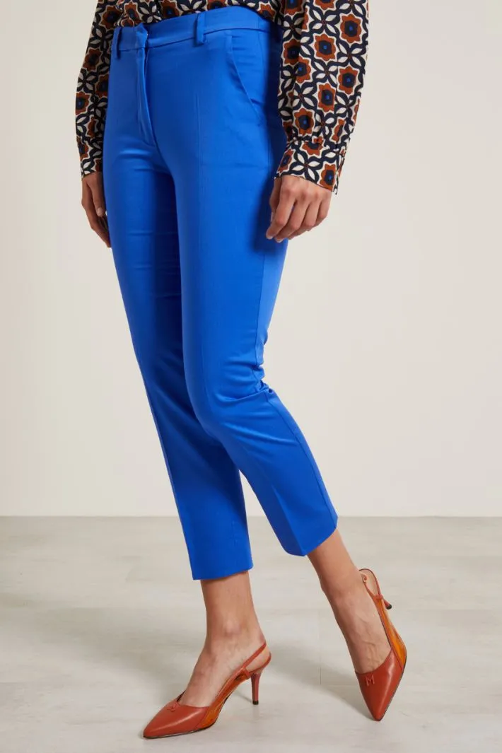 Pantaloni in raso