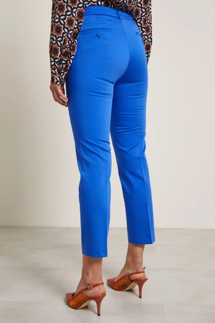 Pantaloni in raso
