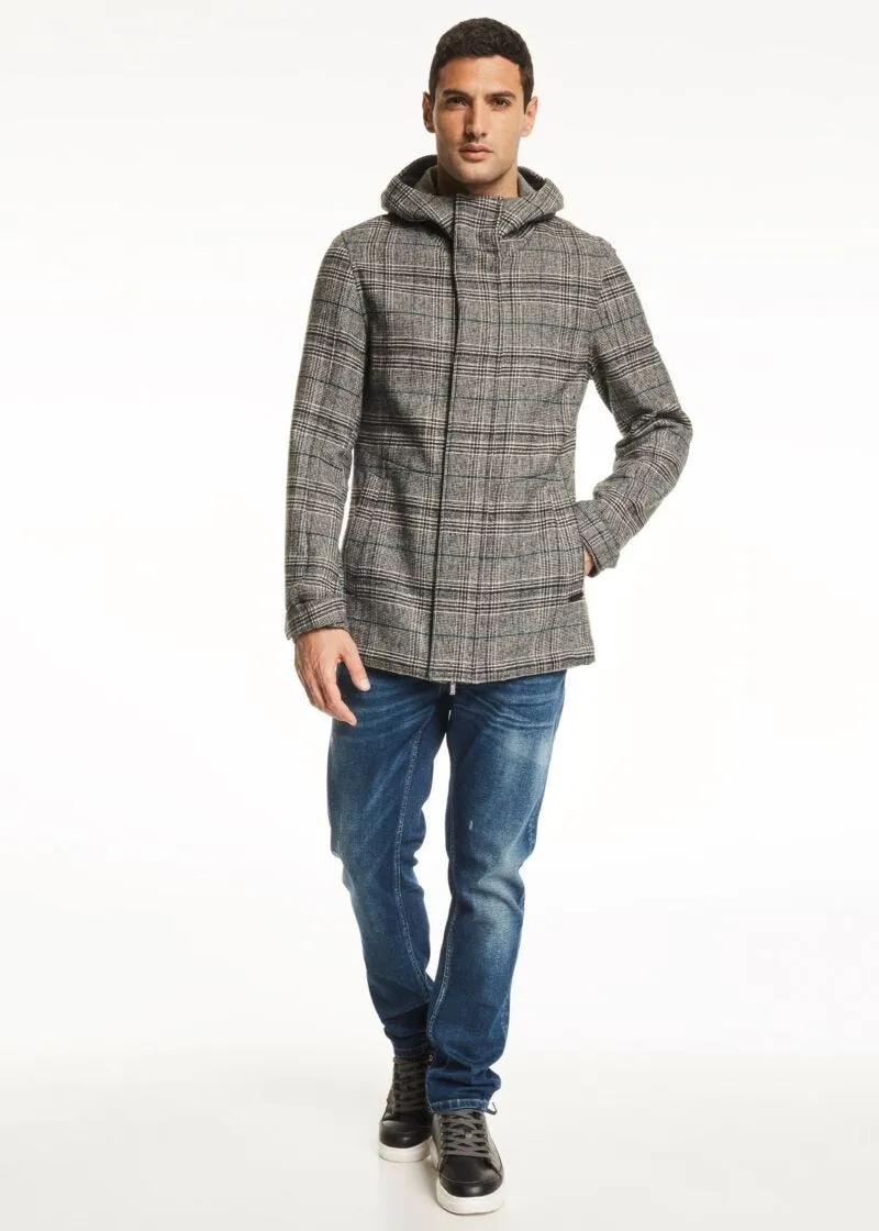Parka in misto lana