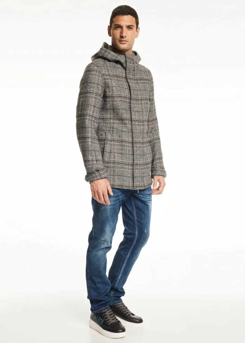Parka in misto lana