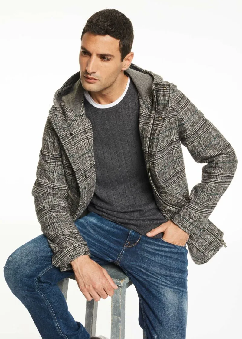Parka in misto lana
