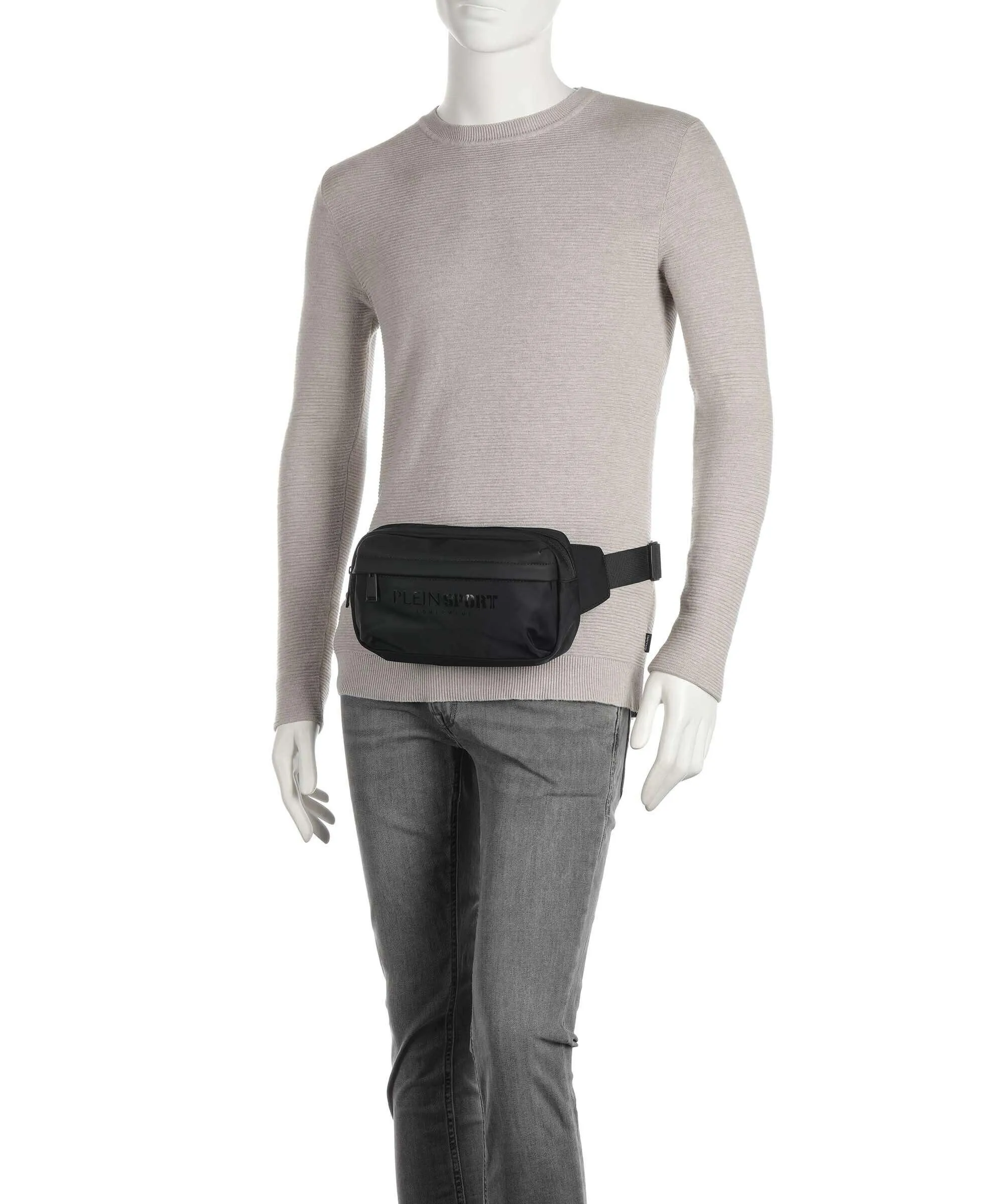  Plein Sport Manhattan Marsupio poliestere nero  