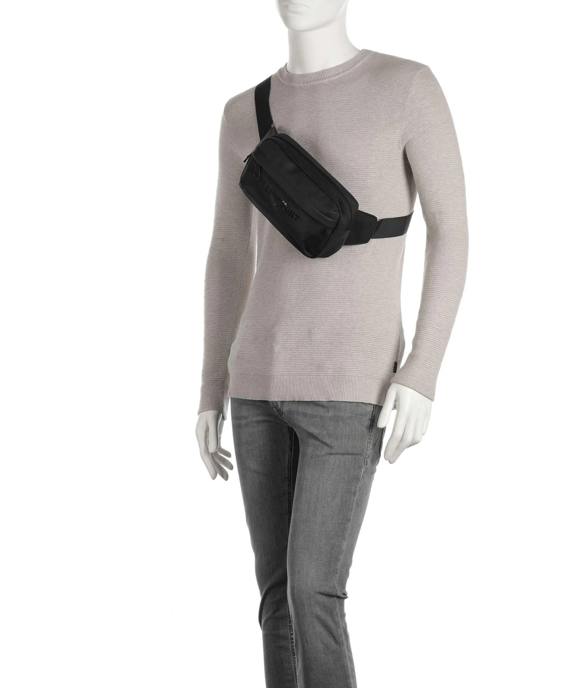  Plein Sport Manhattan Marsupio poliestere nero  