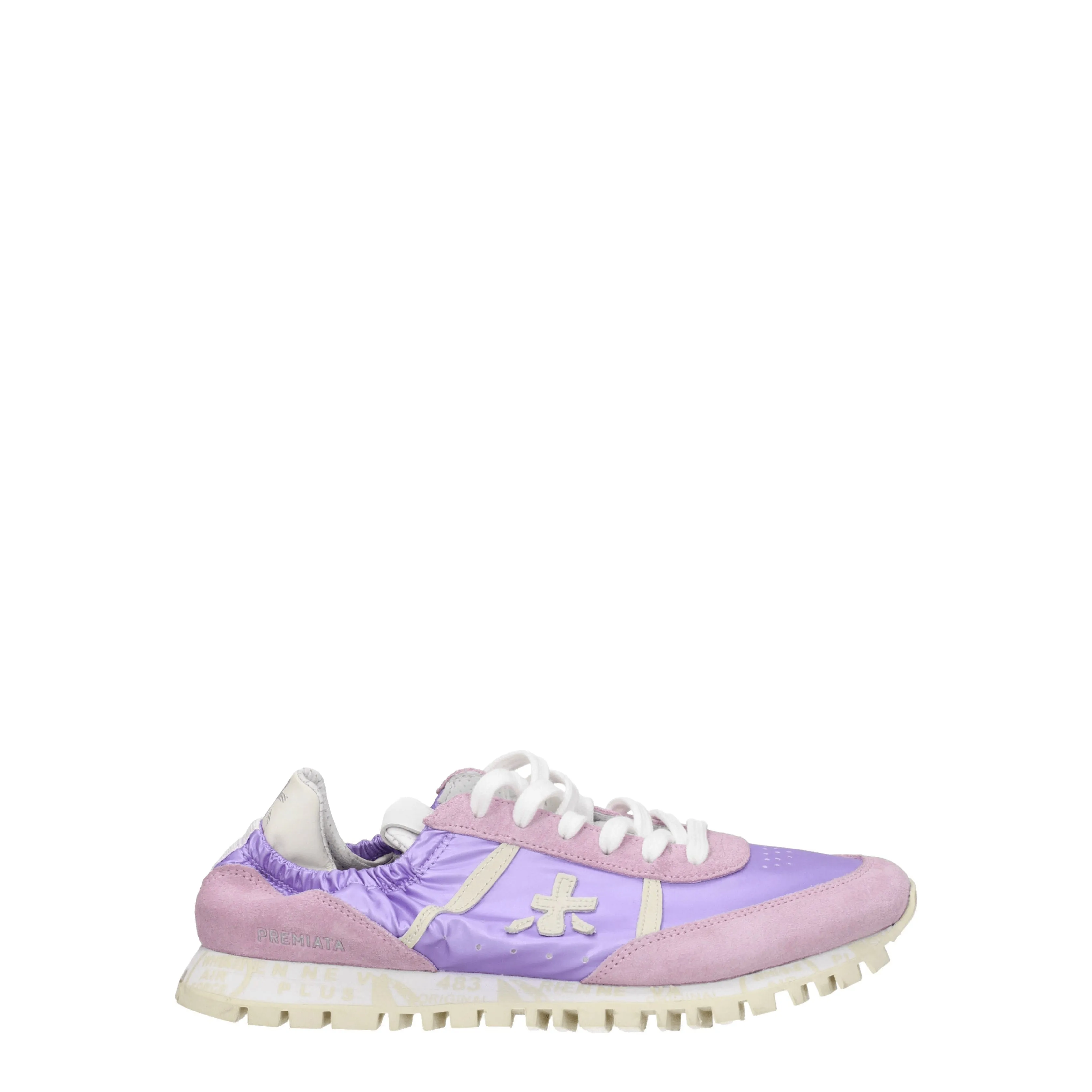 Premiata Sneakers Seand Donna Camoscio Rosa/Lilla