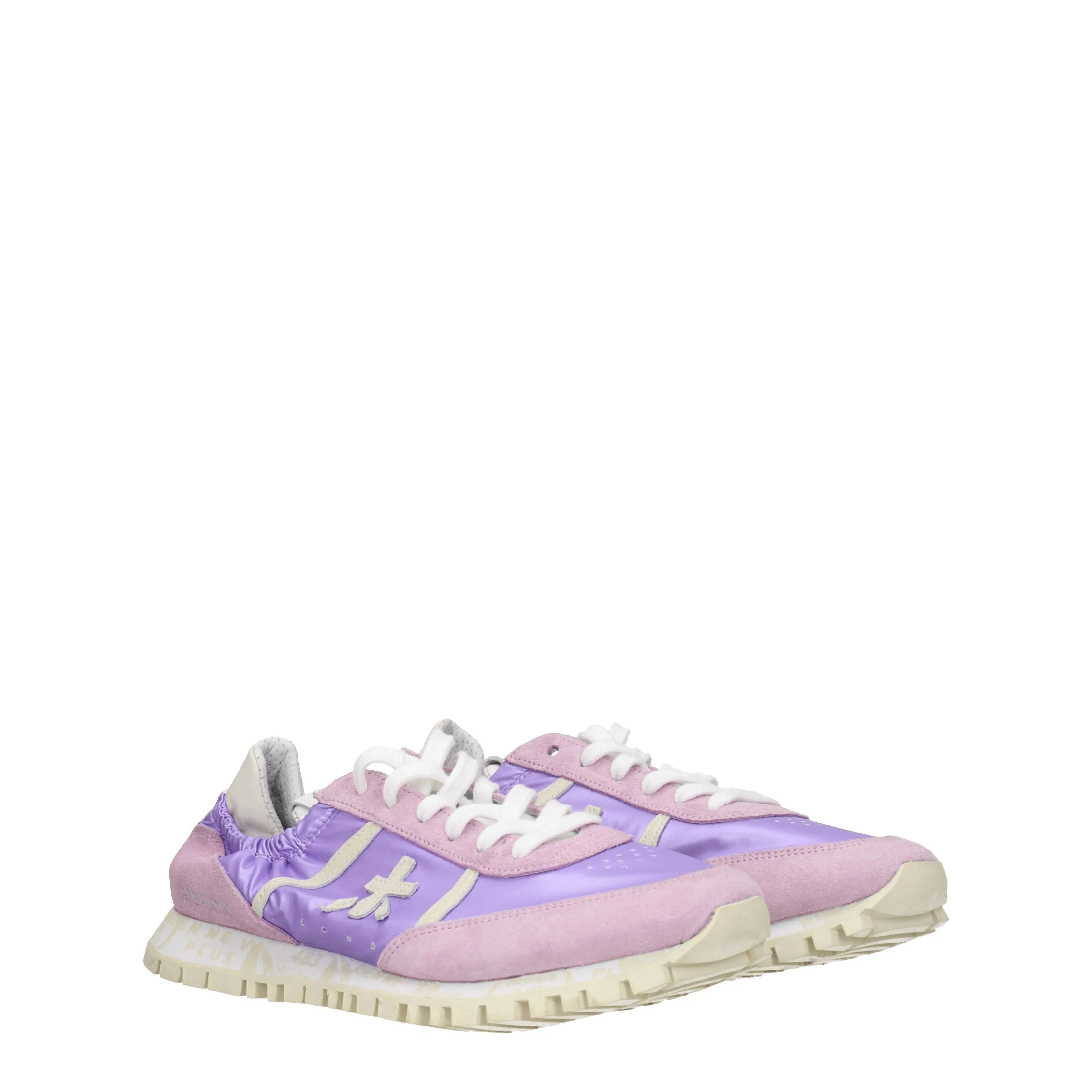 Premiata Sneakers Seand Donna Camoscio Rosa/Lilla