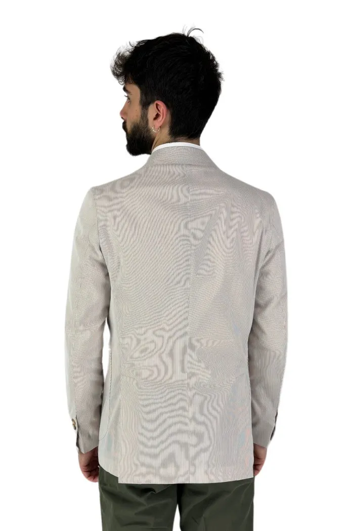 Privat Fashion giacca monopetto a microriga Fer-gks700
