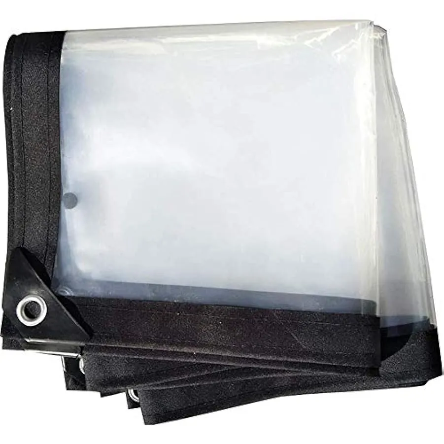 QYRKYP Tarpaulin Trasparente Impermeabile All’Aperto e da Interno Impermeabile, Impermeabile Impermeabile con Telone Plus Imperm