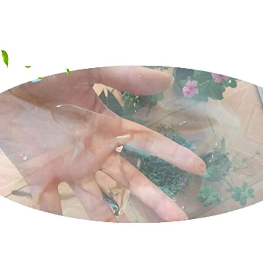 QYRKYP Tarpaulin Trasparente Impermeabile All’Aperto e da Interno Impermeabile, Impermeabile Impermeabile con Telone Plus Imperm