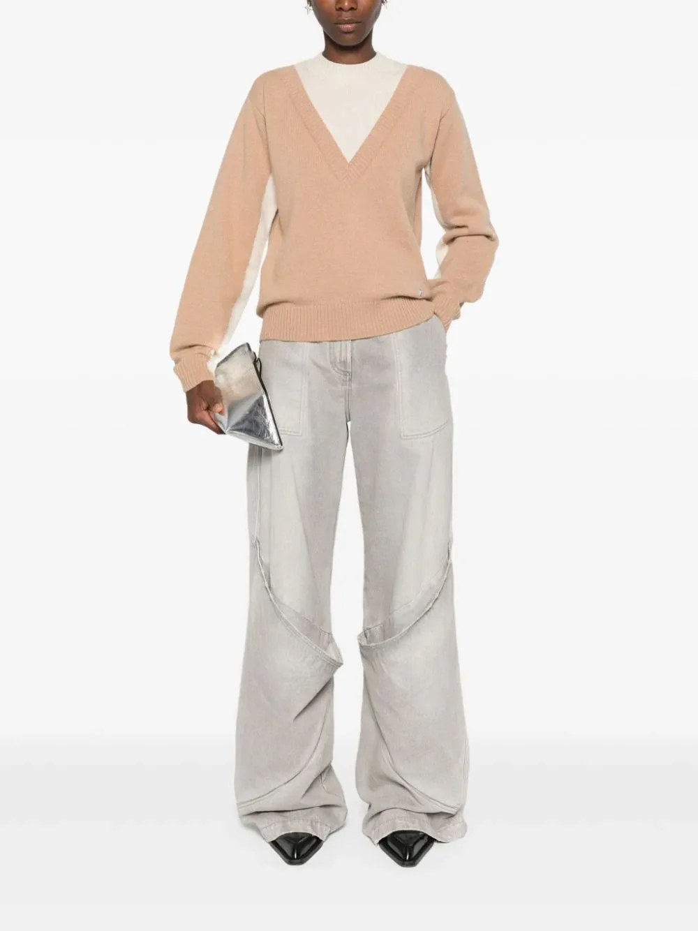 Rabanne Two Tone Sweater