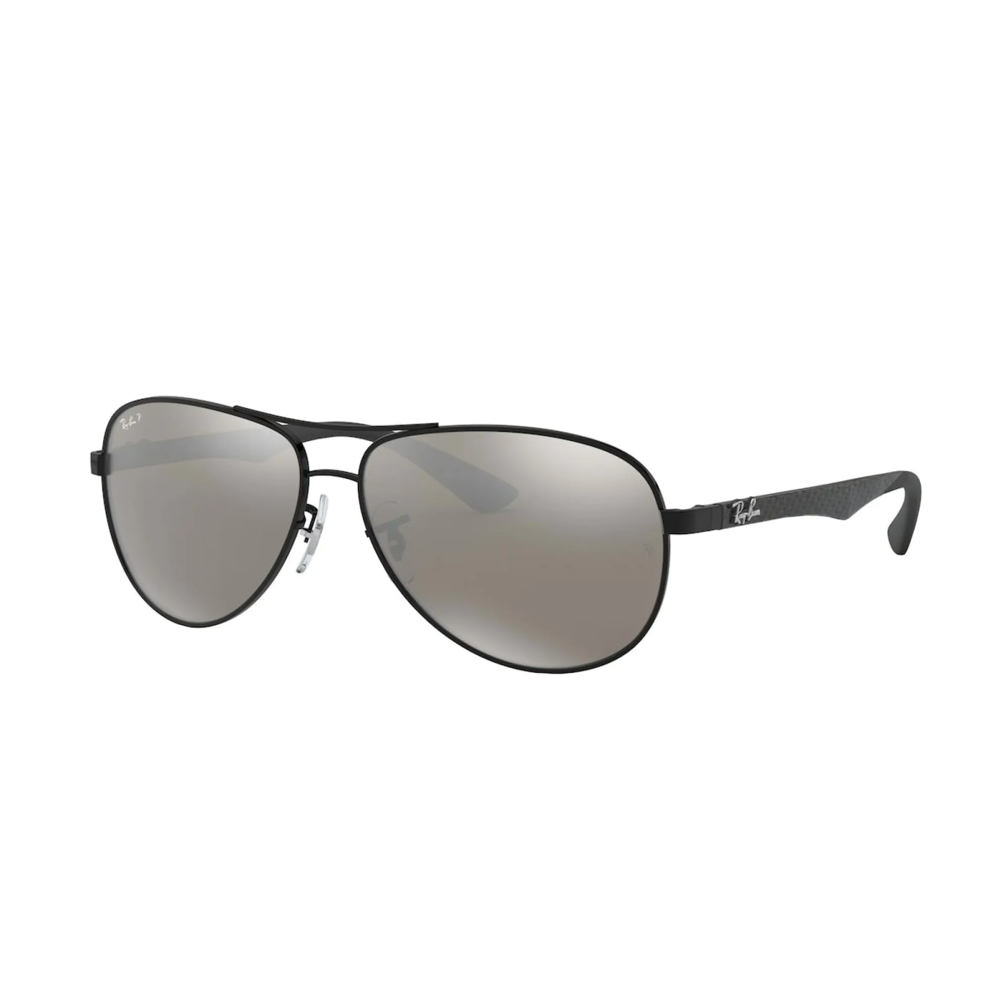   Ray-Ban RB 8313 Carbon Fibre 002/K7 Nero Lucido | Occhiale Da Sole Uomo 