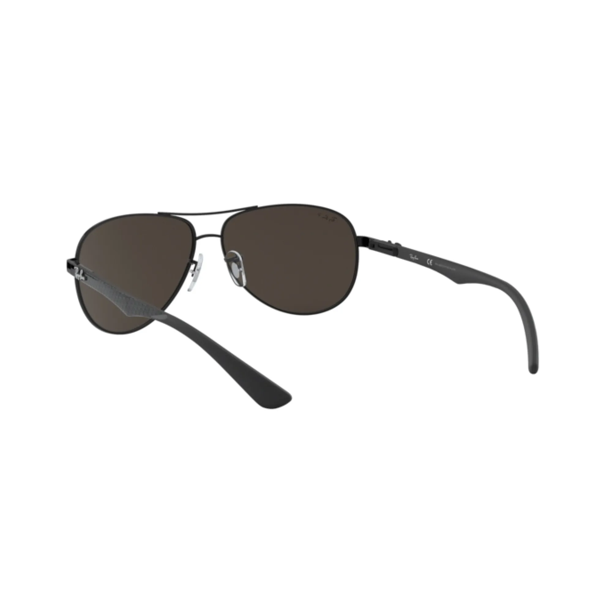   Ray-Ban RB 8313 Carbon Fibre 002/K7 Nero Lucido | Occhiale Da Sole Uomo 