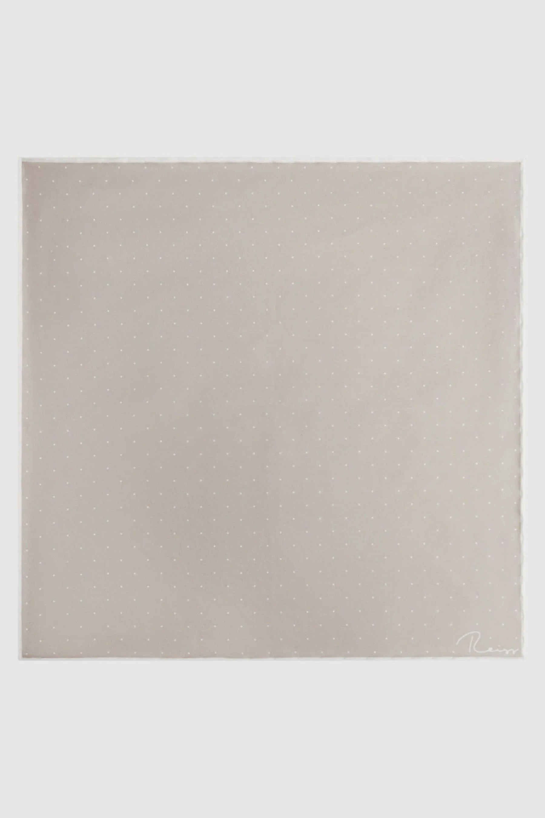 Reiss Liam Pois Silk Pocket Square    