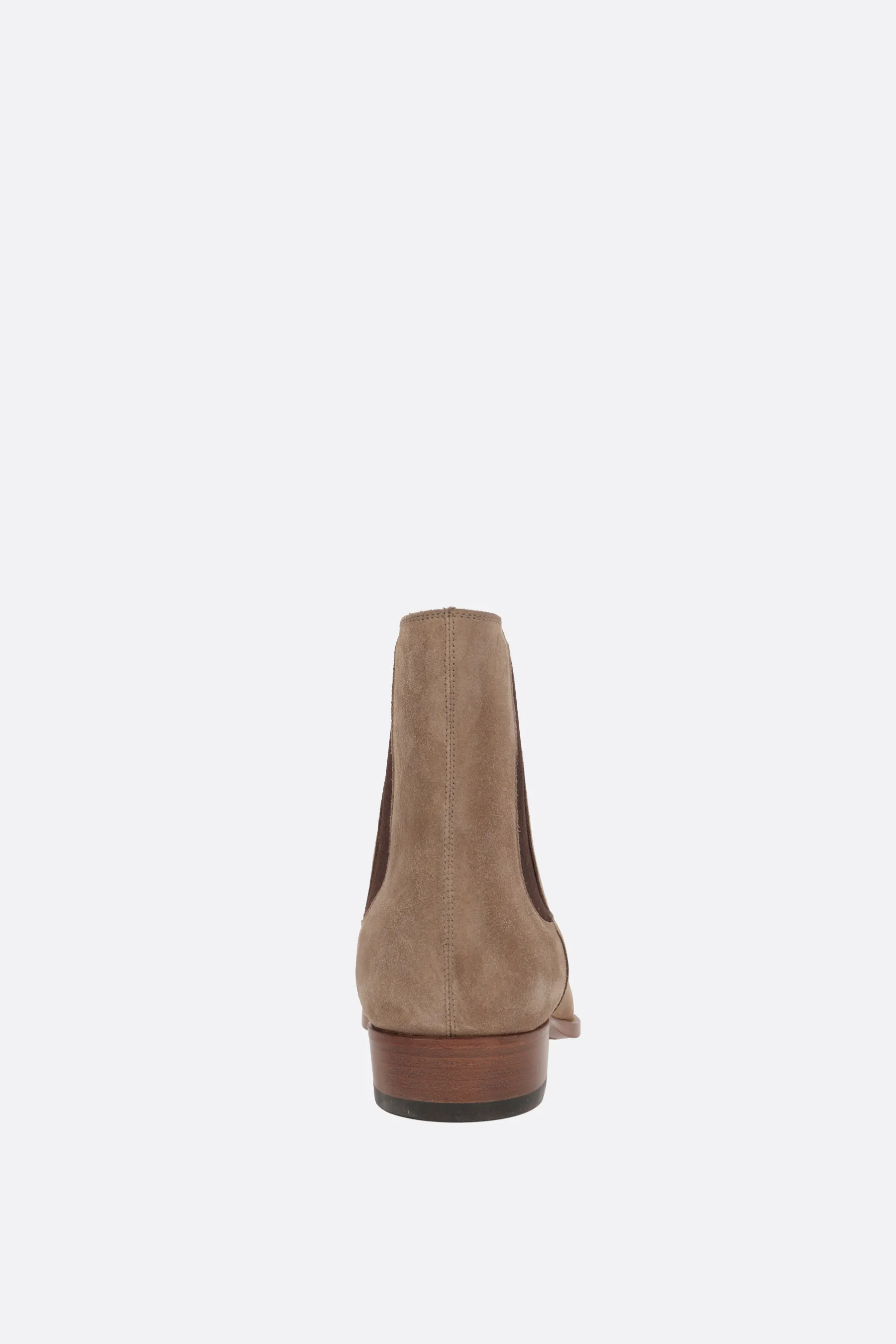 SAINT LAURENT stivaletto chelsea Wyatt in suede