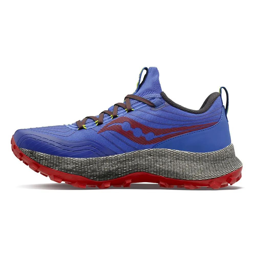 Saucony Endorphin Trail Blu Rosso - Scarpe Trail Running Uomo