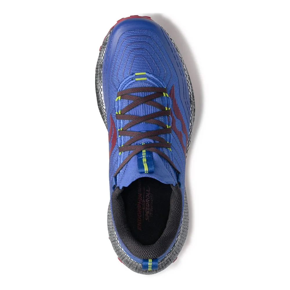 Saucony Endorphin Trail Blu Rosso - Scarpe Trail Running Uomo