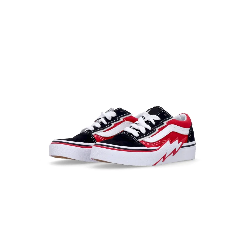 scarpa bassa bambino old skool bolt RED/BLACK
