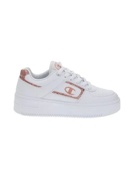 Scarpe Champion Foul Play Platform S11576 WW006 Bianco