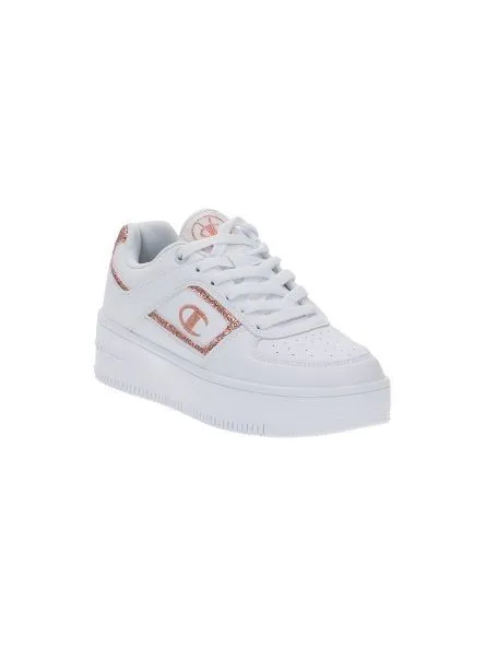 Scarpe Champion Foul Play Platform S11576 WW006 Bianco