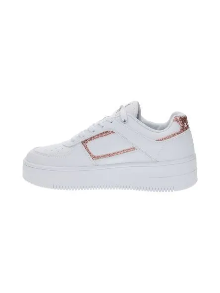 Scarpe Champion Foul Play Platform S11576 WW006 Bianco