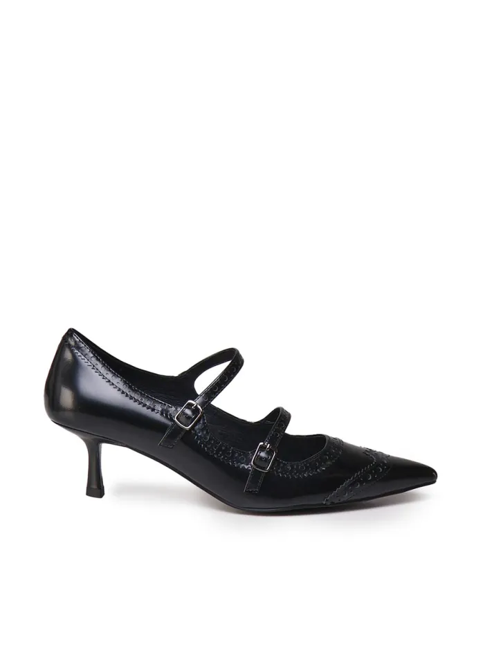 SCARPE CON DOPPIO CINTURINO