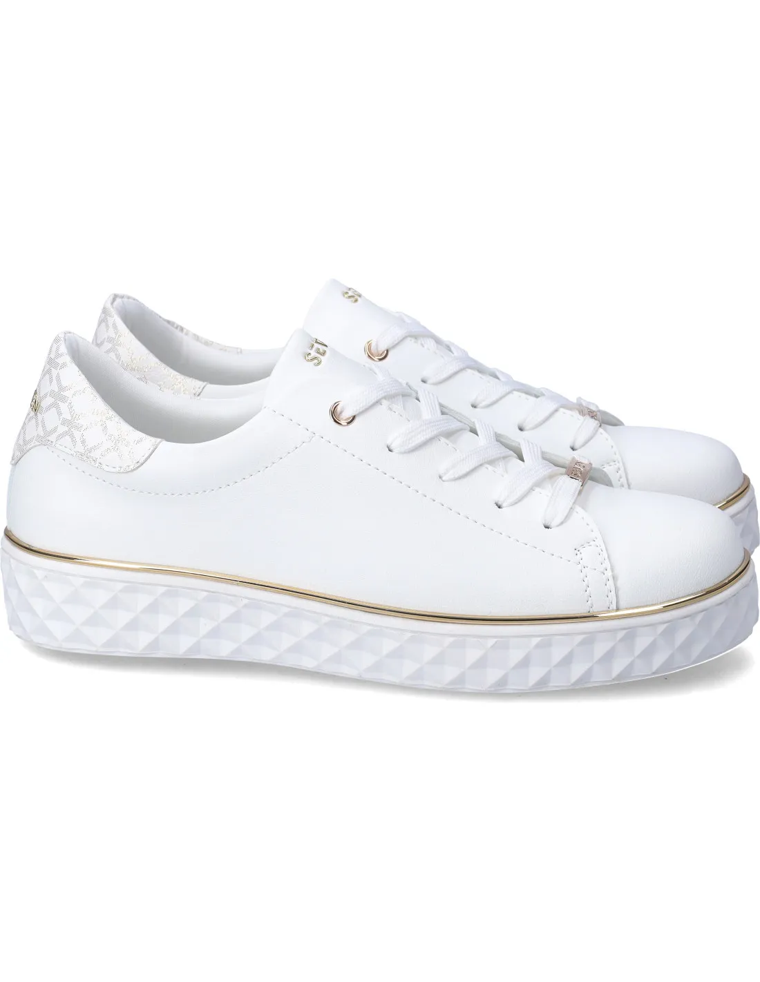 Seven sneakers donna white