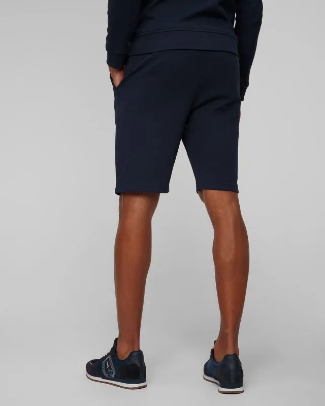 Shorts da tuta blu scuro da uomo Aeronautica Militare