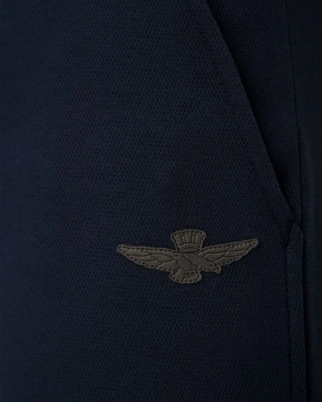 Shorts da tuta blu scuro da uomo Aeronautica Militare