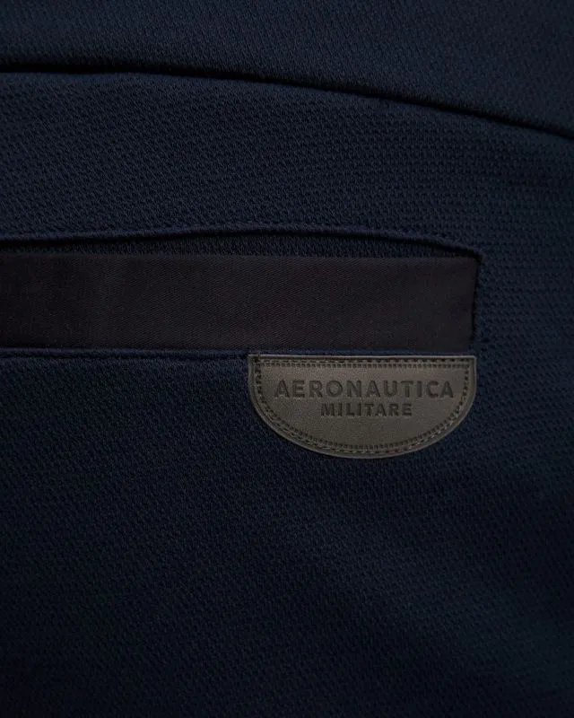 Shorts da tuta blu scuro da uomo Aeronautica Militare