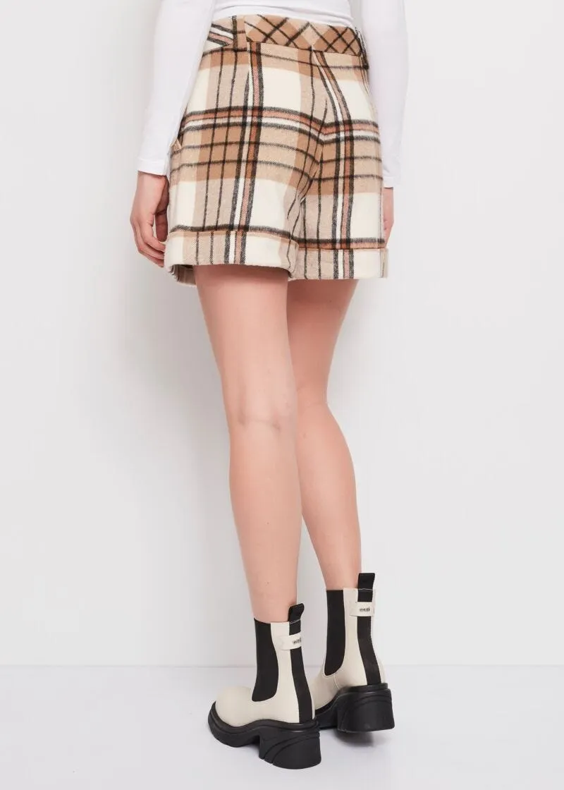 Shorts in misto lana