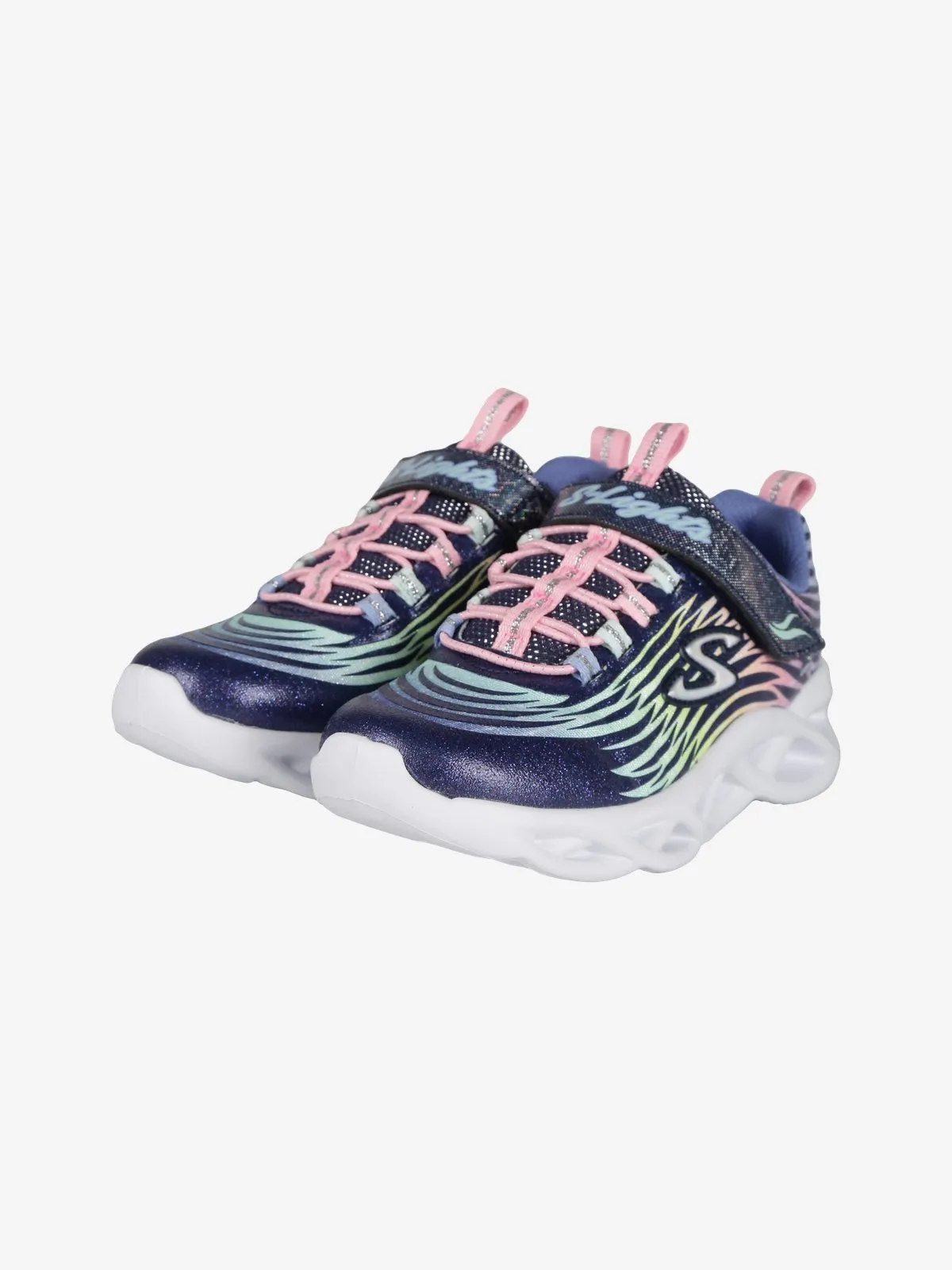 Skechers MYSTICAL BLISS Twisty Brights  Baskets lumineuses pour filles