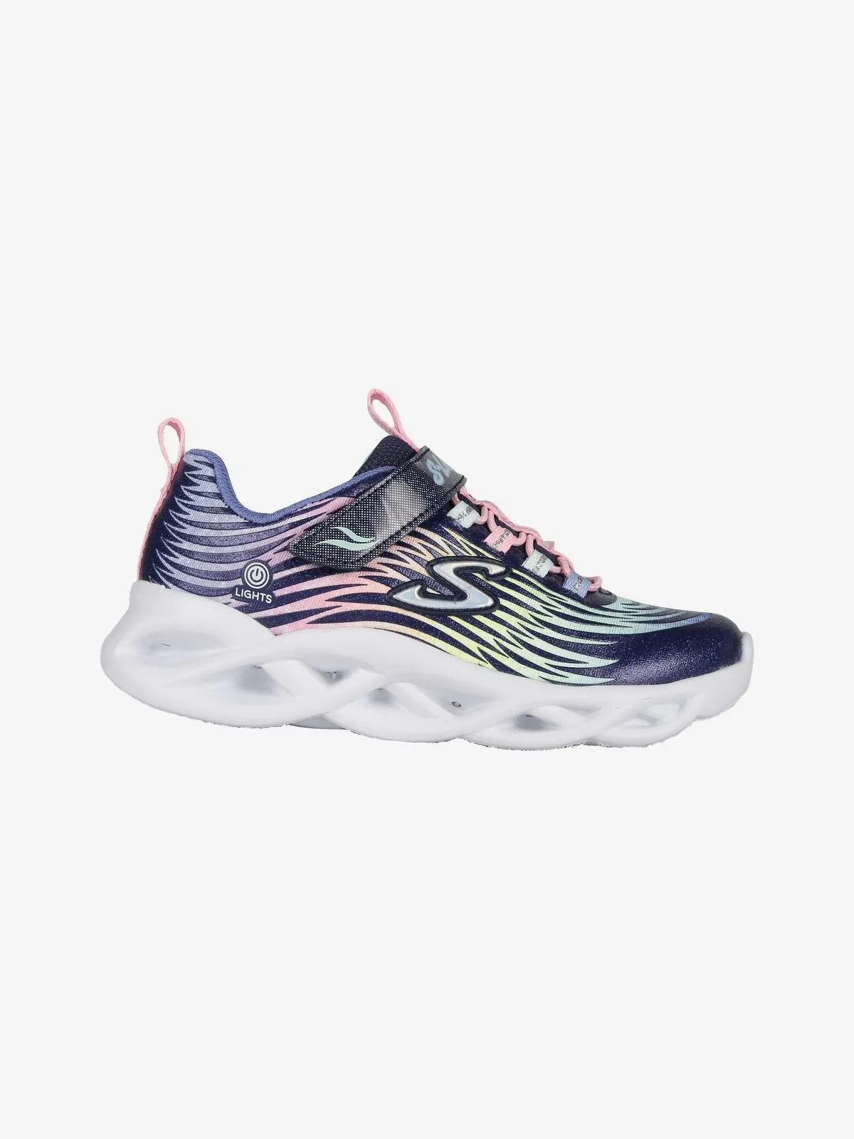 Skechers MYSTICAL BLISS Twisty Brights  Baskets lumineuses pour filles