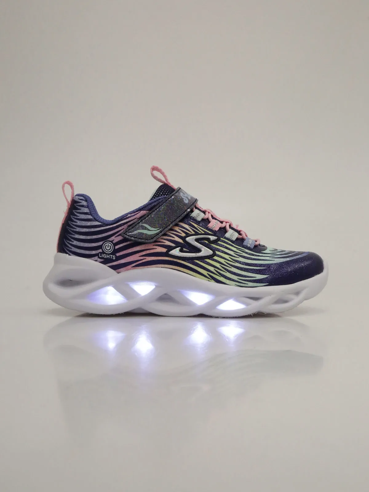 Skechers MYSTICAL BLISS Twisty Brights  Baskets lumineuses pour filles
