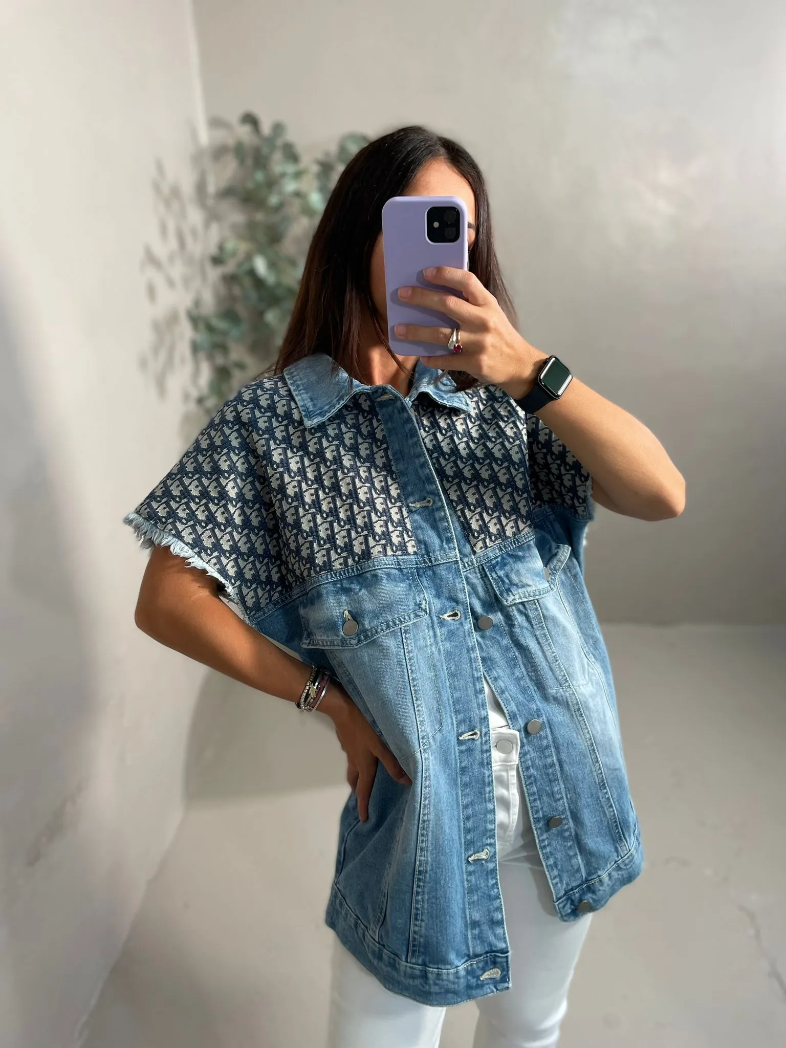 Smanicato Jeans Over D