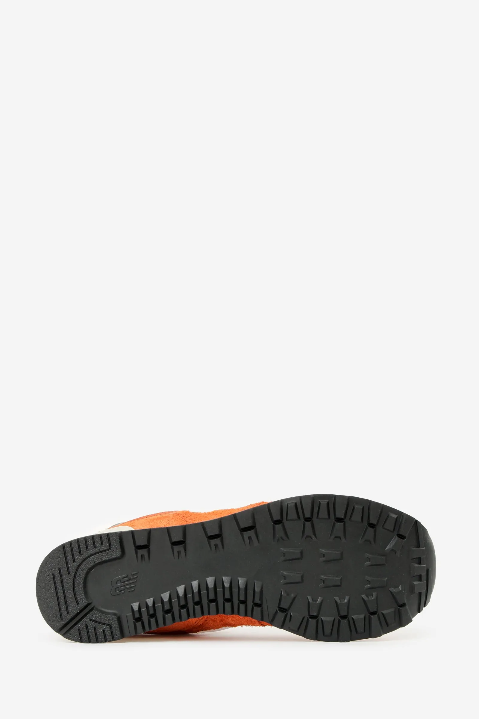 Sneakers 574 in camoscio e tessuto rosso
