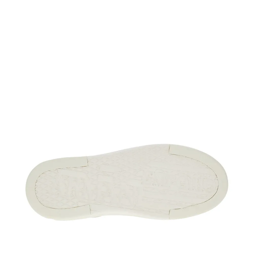 Sneakers in pelle con logo Eagle
