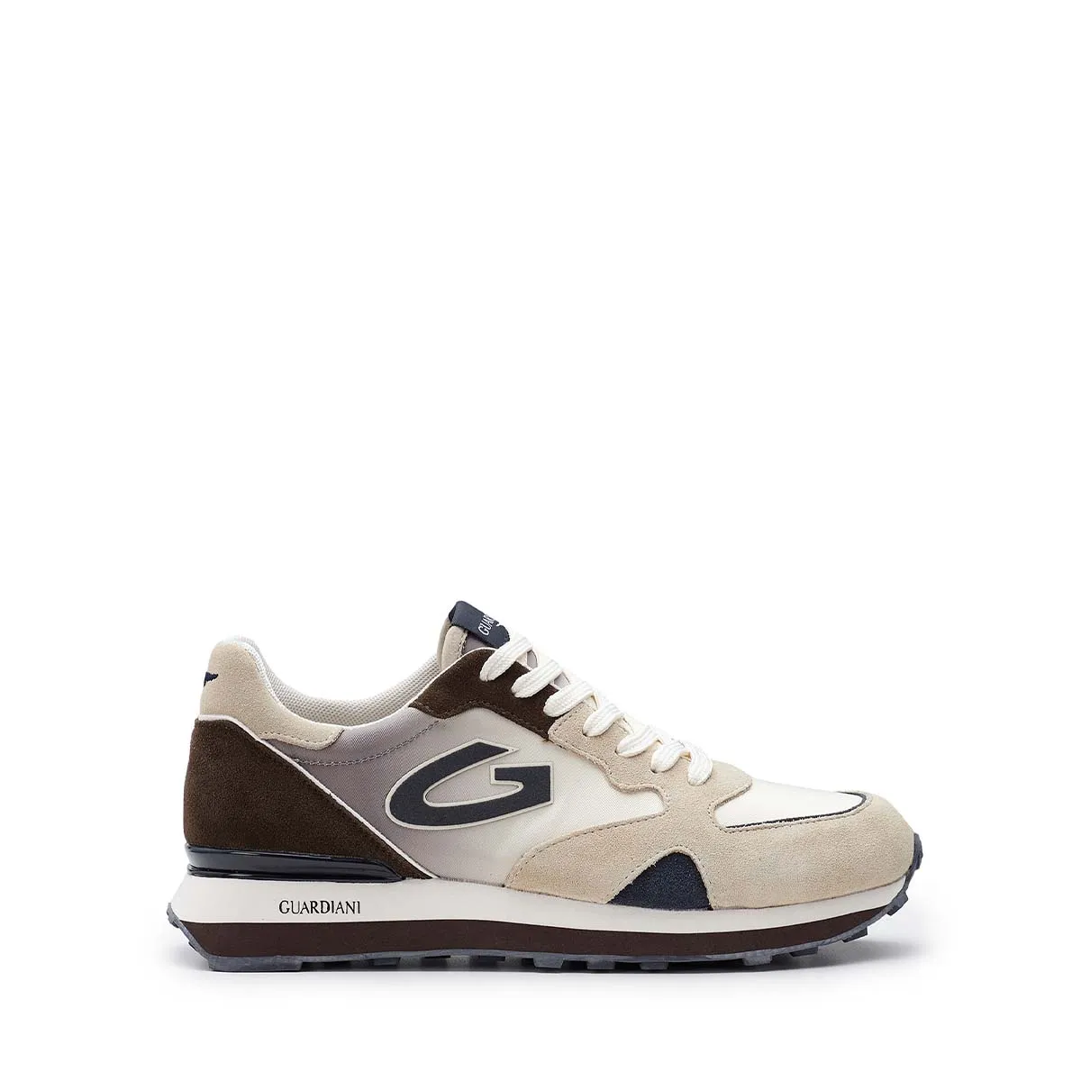   Sneakers Uomo in tessuto e camoscio GUARDIANI AGM316201