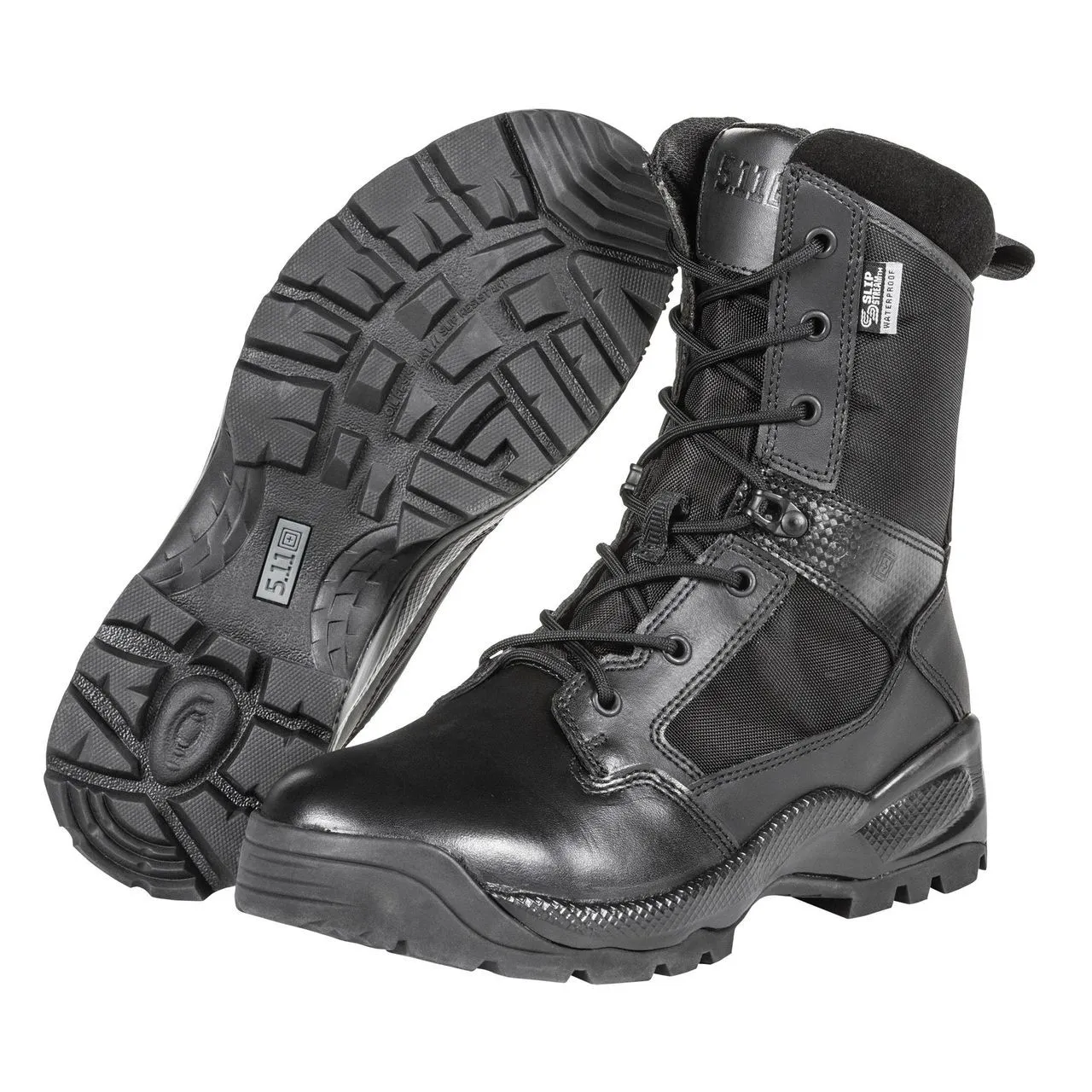 stivale tattico 5.11 tattico atac 2.0 8 storm impermeabile con zip laterale nero