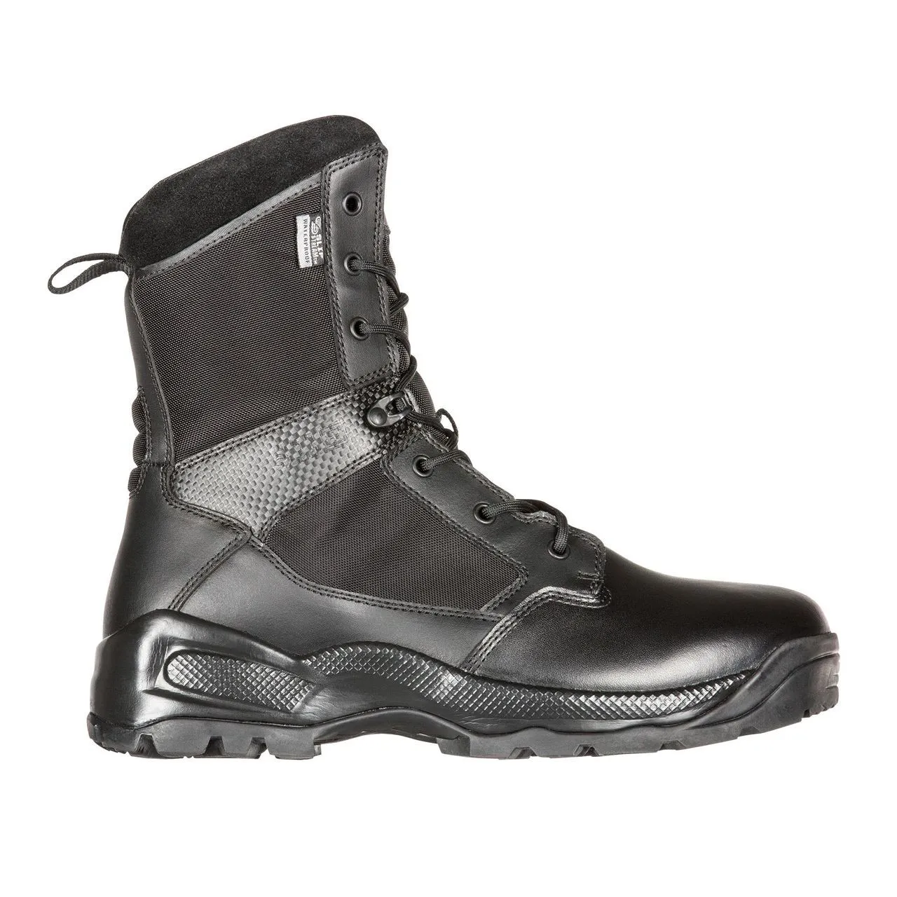 stivale tattico 5.11 tattico atac 2.0 8 storm impermeabile con zip laterale nero