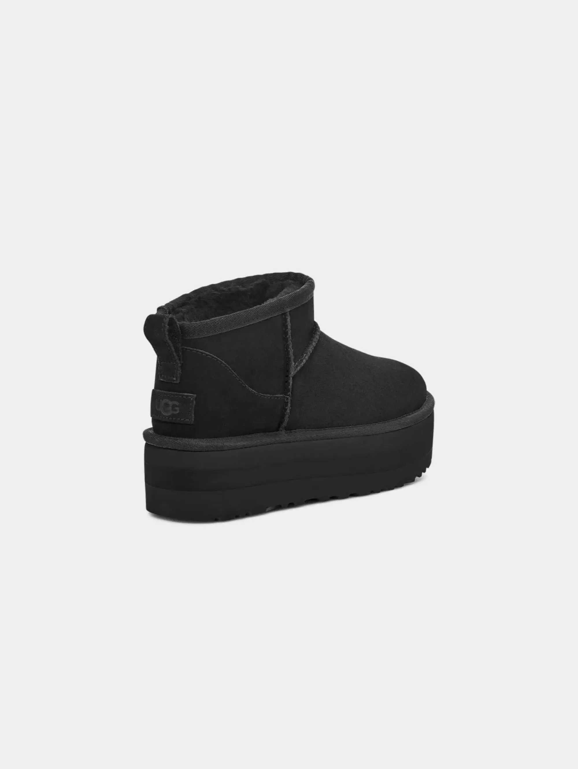 Stivaletti con Plateau Ultra Mini Platform Nero