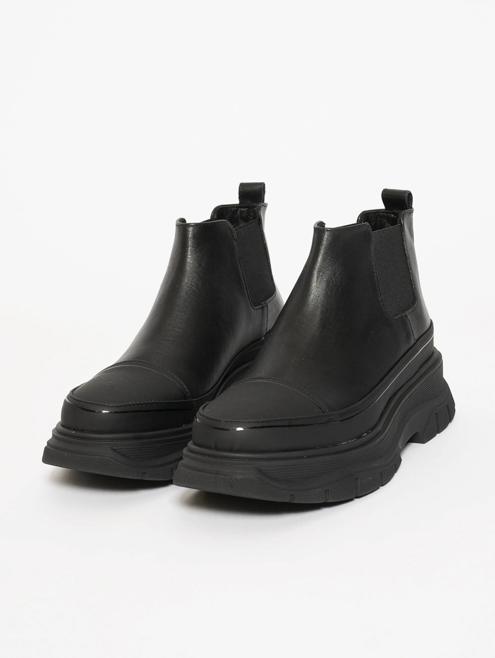 Stivaletto Platform Nero