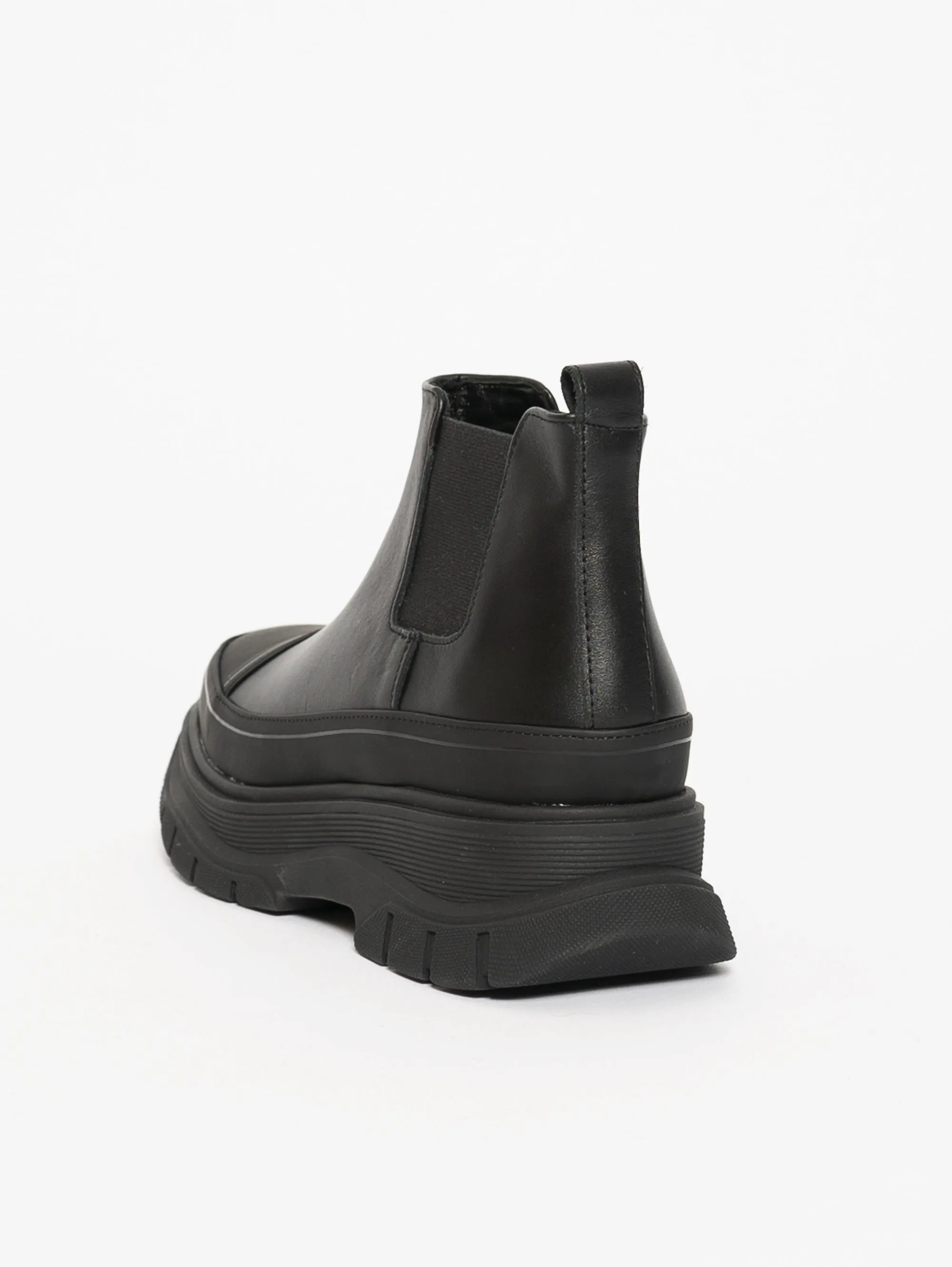 Stivaletto Platform Nero