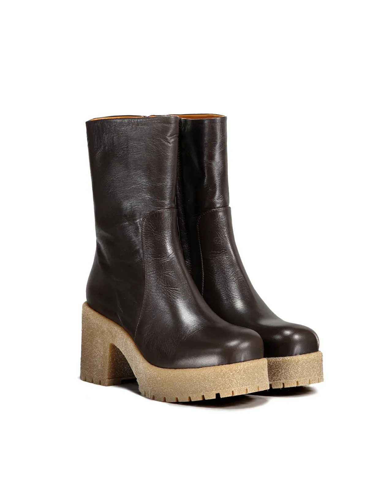 Stivaletto Savana pelle marrone