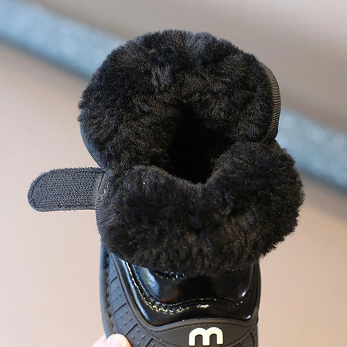 Stivali da neve da ragazzo super caldi Stivali corti impermeabili antiscivolo a prova di freddo per ragazza Scarpa per bambini i